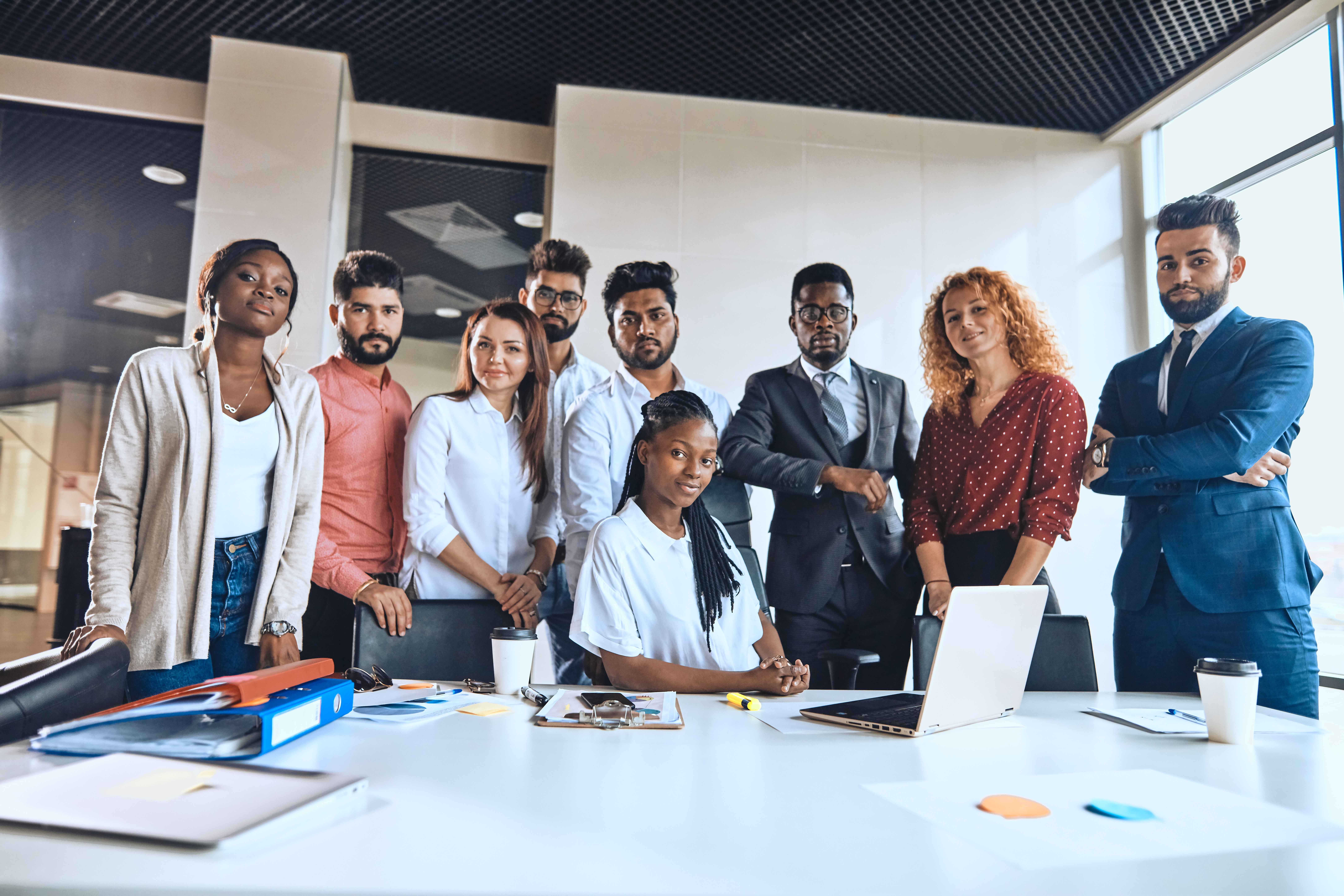 creative young people with prosperous plans