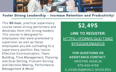First Line Supervisor Training